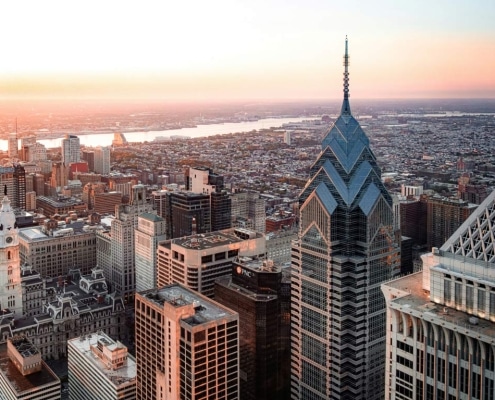 Photo of the Philadelphia Skyline. Philly SEO Pros are a Philadelphia SEO company located in Philly serving customers in the Philadelphia metro area and beyond.